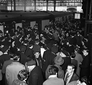 Bill Haley on his first visit to England which was largely sponsored by the Daily Mirror