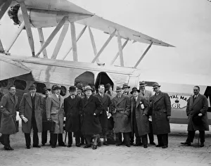 Handley Page H. P. 42 four-engine biplane October 1932. Eight were built