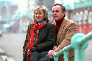 Hannah Gordon actress Peter Egan actor Feb 90 A&copy;Mirrorpix