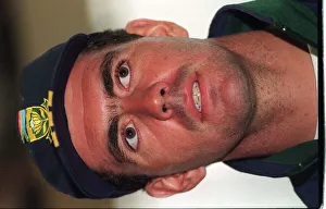 Hanse Cronje South African Cricket Captain June 1998 at Edgebaston Cricket ground