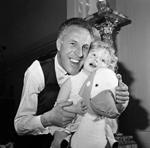 it was a happy day for the Bruce Forsyth family. Bruce celebrated with champagne - his
