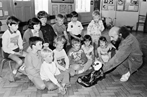 Last Prints: Happy ending... entertainer Malcolm Yaffe keeps the last pupils of Kirklees