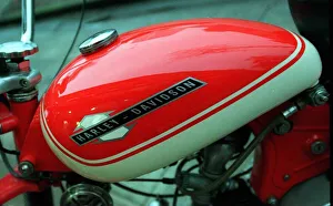 Harley Davidson Aermacchi December 1999 for Road Record supplement red