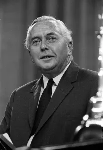Harold Wilson September 1969 at the TUC conference in Brighton