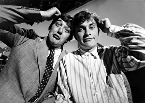 Harry Enfield Actor Comedian With Fellow Comedian Stephen Fry Dbase