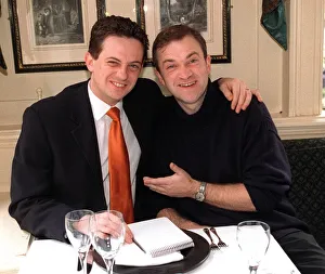 Ente Prints: Harry Enfield comedian during his interview with Mirror reporter Matthew Wright