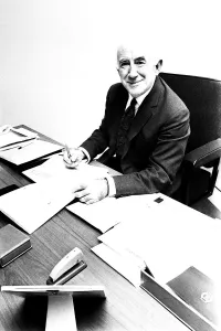 00119 Prints: Harry Mitcheson, general manager and director at Blyth shipyard, Gregson and Company Ltd
