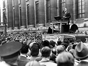 Trade Unions Prints: Harry Pollitt, General Secretary of the British Communist Party