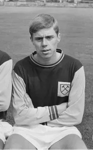 Football Strip Prints: Harry Redknapp. Aged 16 on 31st August 1963 when this picture was taken
