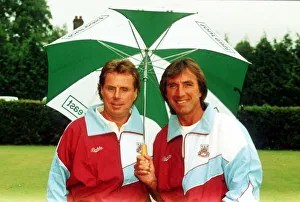 Harry Redknapp and Billy Bonds management team at West Ham Utd Football Club