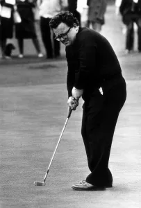 Harry Secombe July 1964 Comedian playing Golf A©Mirrorpix