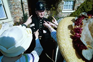 Suffragettes Prints: Harry Wlynne, chairman of the North-East Police History Society