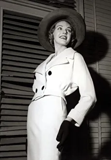 Hartnell Fashion January 1958 Norman Hartnell - top designer shows off his new