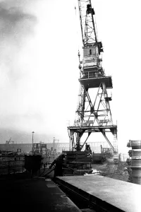 00117 Prints: Hatch covers being made at Blyth shipyard Macgregor and Company (Manufacturing) Ltd