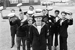 Hats off to Cadet Petty Officer Michael Locke - who won top honours on dry land when he