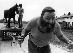 Haulage contractor Herbie Grindley is set to prove hes stronger than his horse
