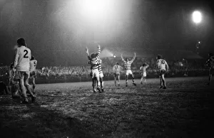 00764 Prints: Hayes 0-1 Reading, FA Cup 2nd Round Replay at Church Road, Tuesday 12th December 1972