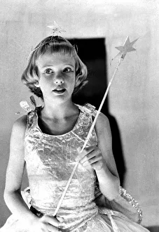 1959 Prints: Hayley Mills in costume dressed as a fairy - April 1959 COPYRIGHT EXPRESS