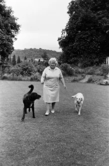 Hazel Adair, authoress and TV producer lives right in the country where she does most of