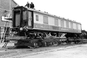 Carriage Prints: Hazel is a railway coach built in 1932 by the Pullman Car Company