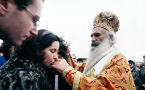 Images Dated 14th January 1996: The head of the Greek Orthodox Church in Britain, His Eminence the Archbishop Gregorios