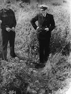 Grave Prints: Head Lighthouse keeper Mr E G Barnes of the Flat Holm Island station