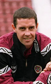 Shellsuit Prints: Heart of Midlothian new team signing David Weir from Falkirk, pictured at Tynecastle
