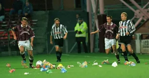 Heart vs Dunfermline Scottish football Premier League. Tynecastle final score 2 0