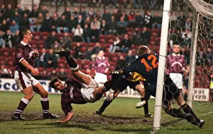 00270 Prints: Hearts v Aberdeen Scottish Premier match at Tynecastle 11th December 1996