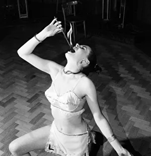 01489 Prints: Heather Bee from Northampton, pictured in a girls and legs show at Eve Nightclub in