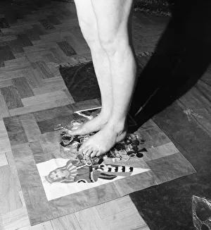 01489 Prints: Heather Bee from Northampton, pictured in a girls and legs show at Eve Nightclub in
