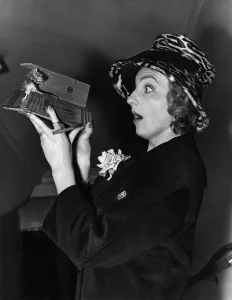 Surprise Prints: Heather Chasen, one of the lead actresses in the Agatha Christie written play