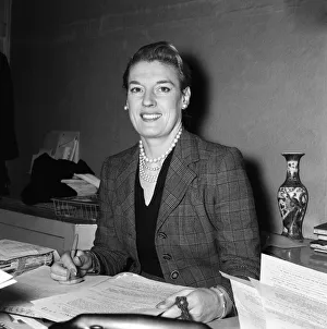 Heather Jenner, head of the Marriage Bureau at 124 New Bond Street, London