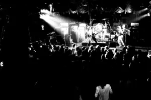 Heavy metal group R & B Spitfires perform at the Newcastle Mayfair during the Sunday Sun