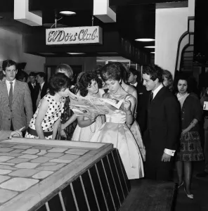 Helen Shapiro pictured during the filming of Its Trad, Dad