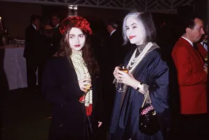00028 Prints: Helena Bonham Carter actress and mother Elena at Evening Standard Film Awards