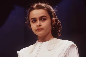 Theatres Prints: Helena Bonham Carter Actress performing in the play The Woman in White at The Greenwich