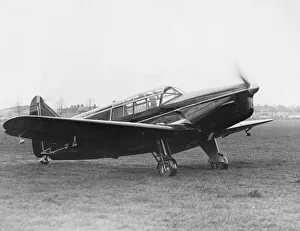 The Hendy 3308 Heck prototype aircraft built by the Westland Aircraft Works at Yeovil