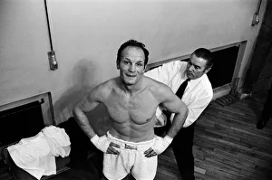 Heavy Weight Prints: Henry Cooper in Rome, where he is fighting Piero Tomasoni on the 13th March