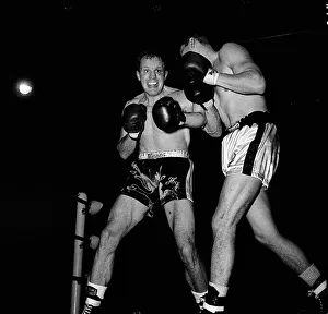 Henry Cooper v Dick Wipperman during heavyweight 1965 fight at Royal Albert hall
