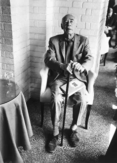 Henry Miller June 1969 Writer Author walking stick