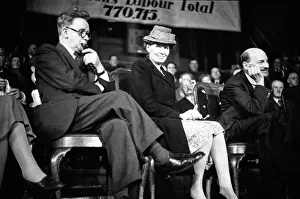 Herbert Morrison (Left) Prime Minister Clement Richard Attlee