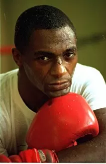 Images Dated 11th November 1996: Herol Bomber Graham Ready For His Comeback Fight In Sheffield