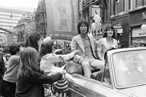 Take Me High 1973, filming procession scenes on the streets of Birmingham