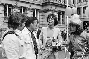 Take Me High 1973, filming procession scenes on the streets of Birmingham