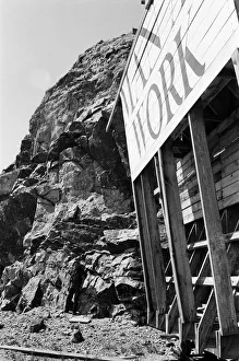 High in the Black Hills of Dakota, sculptor Korczak Ziolkowski (pictured