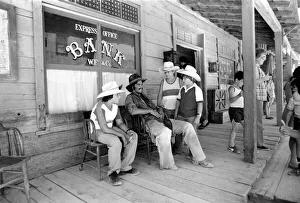 Cowboys Prints: The highlight of a visit to Old Tucson, the famous movie location in the Arizona desert