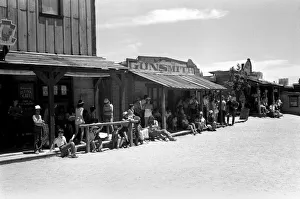 The highlight of a visit to Old Tucson, the famous movie location in the Arizona desert