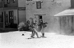 The highlight of a visit to Old Tucson, the famous movie location in the Arizona desert