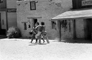 The highlight of a visit to Old Tucson, the famous movie location in the Arizona desert